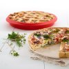 Zapékací forma s odnímatelným talířem na quiche Lékué Quiche Pan 28 cm | červená
