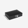 115758 5 sperkovnice stackers black cufflink box cerna