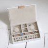 115761 2 sperkovnice stackers limited edition white rose gold charm jewellery box lid bila