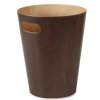 Odpadkový koš Umbra WOODROW 28 cm | hnědá