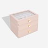 Šperkovnice Blush Classic - Set of 3 (se zásuvkami) Stackers