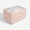 Šperkovnice Blush Supersize - Set of 3 (se zásuvkami) Stackers
