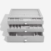 Šperkovnice Pebble Grey Supersize - Set of 3 (se zásuvkami) Stackers