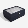 Šperkovnice Navy Pebble Supersize - Set of 2 (se zásuvkami) Stackers