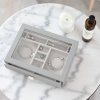 Box na šperky Pebble Grey Classic Charm Stackers