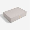 Box na šperky Taupe Supersize Accessory Stackers