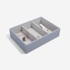Box na šperky Stackers Black Classic Watch & Accessory Layer | modrá