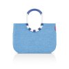 Modní kabelka / taška na nákupy Reisenthel Loopshopper L | frame twist azure
