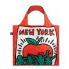 Skládací nákupní taška LOQI KEITH HARING New York