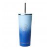 138448 138448 designovy nerez hrnek 710 ml neon kactus modro modry