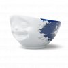 Porcelánová miska Tassen 58products | Mrkající, bílá - fialová