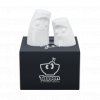 aPorcelánová sada slánka a pepřenka 58products Cuddler, 2ks | bíláT013801 Wuerzschmusies Salz Pfeffer Set Kuschelig Verschmust Weiss 03 productDetail
