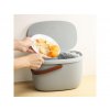 Nádoba na kompostovatelný odpad QUALY DESIGN Foody 10380GY, 7L | šedá