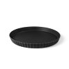 Servírovací tác kulatý Blim Plus Atena M VS5-010 Carbon Black, 30 cm | černá