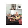 Servírovací tác kulatý Blim Plus Atena M VS5-010 Carbon Black, 30 cm | černá