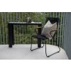 Zahradní jídelní židle Venture Home BOIS | černá