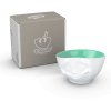 Porcelánová miska Tassen 58products | Šťastná, tyrkysová uvnitř