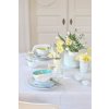 Porcelánová miska Tassen 58products | Šťastná, tyrkysová uvnitř