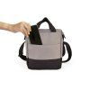 148092 3 termotaska na svacinu soft 6 5l iris barcelona sedo cerna 6 5 l seda