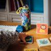 148173 4 quokka kids botella termo acero inoxidable solid con colgador jungle 330 ml