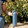 148347 3 quokka botella termo acero inoxidable solid stone blue 630 ml