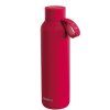 148374 quokka botella termo acero inoxidable solid con colgador cherry red 630 ml