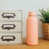 148893 4 quokka botella termo acero inoxidable solid pastel peach 510 ml