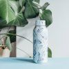 148902 4 quokka botella termo acero inoxidable solid gray bouquet 510 ml