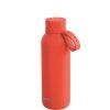 148908 1 quokka botella termo acero inoxidable solid con colgador orange 510 ml