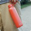 148914 2 quokka botella termo acero inoxidable solid con colgador orange 630 ml