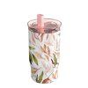 149106 quokka vaso termo acero inoxidable con pajita mist falling leaves 720 ml