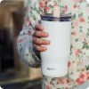 149115 2 quokka vaso termo acero inoxidable con pajita mist ivory 720 ml