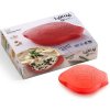 Silikonová forma na přípravu španelské omelety Lékué | červená