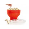 Silikonová nádoba na přípravu Popcornu v mikrovlnce  | červená