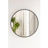 31455 2 kulate zrcadlo s cernym ramem umbra hub 61 cm