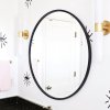31455 6 kulate zrcadlo s cernym ramem umbra hub 61 cm
