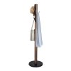 32052 2 designovy stojaci vesak umbra flapper tmave hnedy