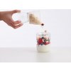 Svačinový box Lékué Jar To Go 400 ml | lososový