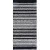 Koupelnová předložka Laos Laos 125/999X | černobílá (Typ 55x85 cm)