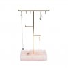 Stojan na šperky Stackers Large Rose Quartz T-Bar | růžová