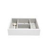 73994 2 box na sperky stackers orchid white leather watch accessories bila