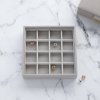 74051 6 sperkovnice stackers taupe charm 16 sedobezova