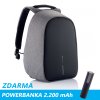 Batoh, který nelze vykrást XD Design Bobby Hero XL | šedý  + Zdarma powerbanka 2.200 mAh