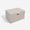 Šperkovnice 3 v 1 Stackers Taupe Classic Set | šedobéžová