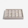 Šperkovnice 3 v 1 Stackers Taupe Classic Set | šedobéžová