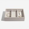 Šperkovnice 3 v 1 Stackers Taupe Classic Set | šedobéžová