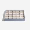 Šperkovnice 3 v 1 Stackers Dusky Blue Classic Set | modrošedá