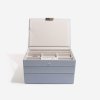 Šperkovnice 3 v 1 Stackers Dusky Blue Classic Set | modrošedá