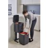 Koše na tříděný odpad Joseph Joseph New Totem Compact 40L Graphite