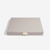 Box na šperky s víkem Stackers Taupe Supersize Lid | šedobéžová